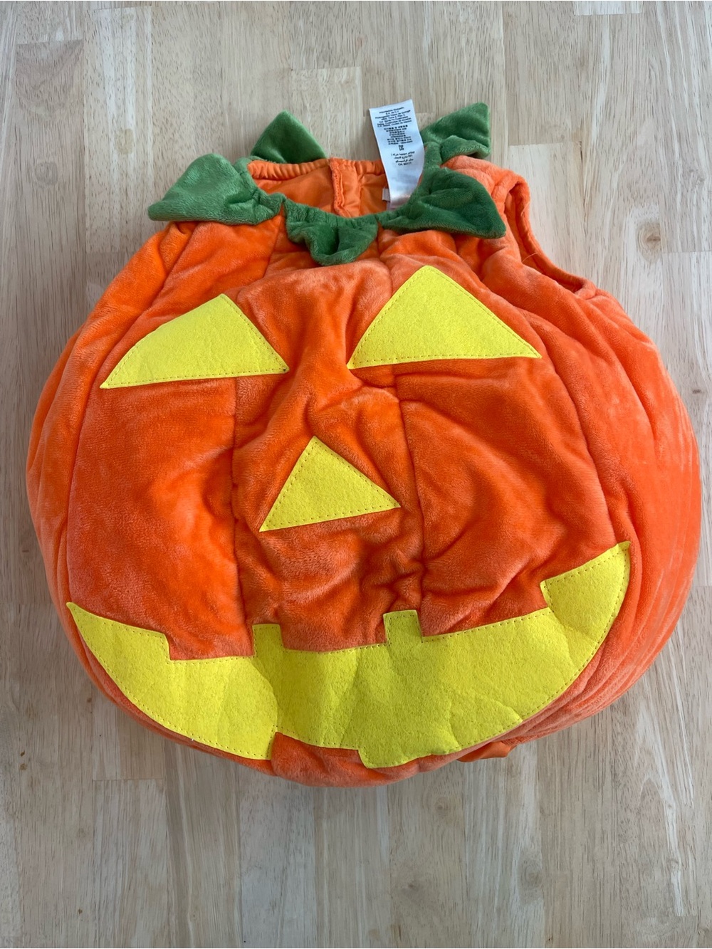 Pottery Barn Kids Fluffy Pumpkin Jack-O'-Lantern Costume - Size 3T